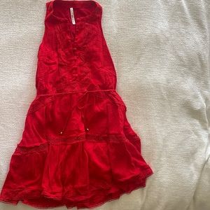 Red Sumer dress XS